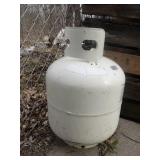 Small Empty Propane Tank