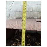 60" x 46" Low Metal Table +