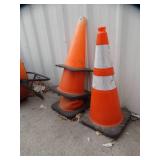 4 Full Size - Caution Cones