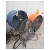 Lot of Large Fans - Parts