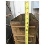 Large Lot of Empty Large Ammo Storage Cans / Lids