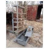 Metal Shelf and Misc