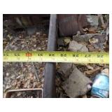 Lot of 3 Heavy Duty Metal Wheeled Carts / Tubs