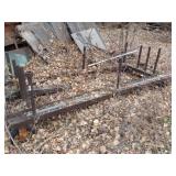 8Ft Long Industrial Wheel Metal Cart