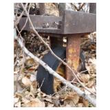 8Ft Long Industrial Wheel Metal Cart