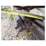 Up to 20Ft Long Solid Core Metal  - All Contents on Rack