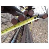 Up to 20Ft Long Solid Core Metal  - All Contents on Rack