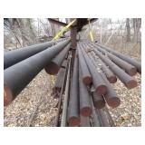 Up to 20Ft Long Solid Core Metal  - All Contents on Rack