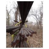 Up to 20Ft Long Solid Core Metal  - All Contents on Rack