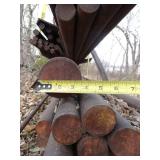 Up to 20Ft Long Solid Core Metal  - All Contents on Rack