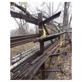 Variety of Diameter Solid Core Metal  //  All Contents on Metal Rack