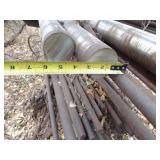 Variety of Diameter Solid Core Metal  //  All Contents on Metal Rack