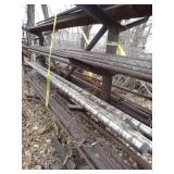 Variety of Diameter Solid Core Metal  //  All Contents on Metal Rack