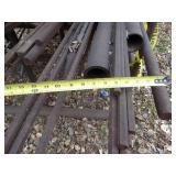 Metal Rack and Contents / Hallow and Solid Core Metal