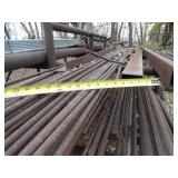 Metal Rack and Contents / Hallow and Solid Core Metal