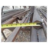 Metal Rack and Contents / Hallow and Solid Core Metal