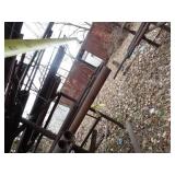 Metal Rack and Contents / Hallow and Solid Core Metal