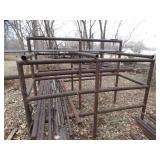 Metal Rack and Contents / Some Hallow and Solid Core Metal
