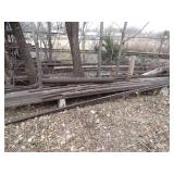 Large lot Round Rods and I-Beams /  up to 20Ft - Variety of Lengths Diameters