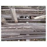 Large lot Round Rods and I-Beams /  up to 20Ft - Variety of Lengths Diameters