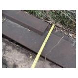 Large lot Round Rods and I-Beams /  up to 20Ft - Variety of Lengths Diameters