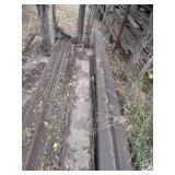 Large lot Round Rods and I-Beams /  up to 20Ft - Variety of Lengths Diameters