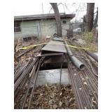 Lot of Mixed Variety of Flat and Round Steel