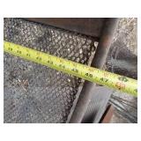 Steel Table / Screen and Misc Lot