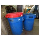 Strong Plastic Trash Cans