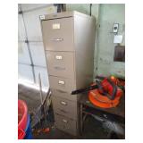 5 Drawer File Cabinet