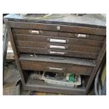 Kennedy Rolling Metal Tool Chest w/ Contents