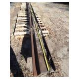 36Ft Long Iron i-Beam and Angle Iron