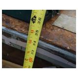 Metal Work Bench W/o Contents