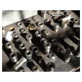 Lot of Collets and Desk / Holder