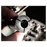 Lot of Collets and Desk / Holder