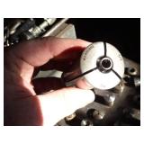 Lot of Collets and Desk / Holder