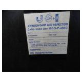 Large Johnson Gage and Inspection Table 3ft x 4ft x 6 inches thick w/ Cast Iron Legs / Supports