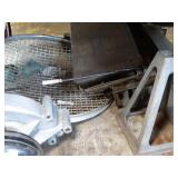 Mix of Misc Scrap Metal Under Table