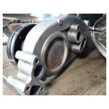 Mix of Misc Scrap Metal Under Table