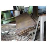 Mix of Misc Scrap Metal Under Table