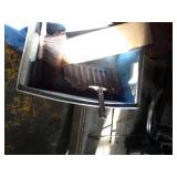 Bin With Brush - Dust pan - Roll of Sand Paper