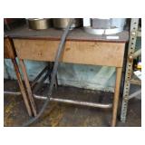 2 Metal School / Workshop Desks