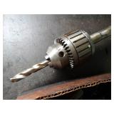 Bin Full Of Misc Parts / Air Hose / Jacob Chuck / Drills Lot