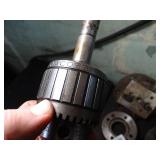 Bin Full Of Misc Parts / Air Hose / Jacob Chuck / Drills Lot