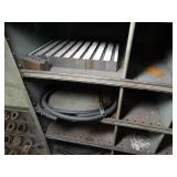 Contents of Metal Cabinet / Shop Tools and Accessories - See Photos