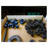 Large Hook - Air Line Bolts - and Misc Lot