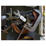 Lot of C Clamps - Spark Tool - Wrenches