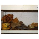 Tools and Misc Lot on Wall  behing Honing Machine