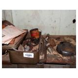 Metal Tool Box and Contents