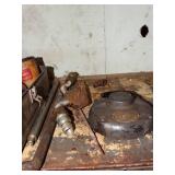 Metal Tool Box and Contents